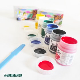 تصویر گواش شش رنگ پارس 