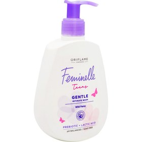 تصویر ژل شستشوی واژینـال فمینله بنفش نوجوانان Gentle Intimate Wash Wild PansyFeminelle Teens