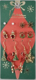 تصویر پک گوشواره کریسمس 