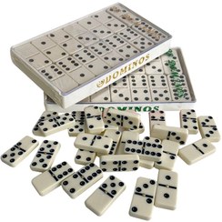 تصویر بازی دومینو جعبه پلاستیکی domino