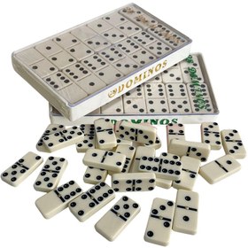 تصویر بازی دومینو جعبه پلاستیکی domino