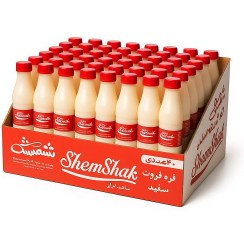 تصویر قره قروت نوشابه‌ای سفید شمشک بسته 40 عددی 