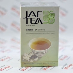 تصویر چای سبز کیسه ای جف تی Jaf Tea مدل Jasmine 