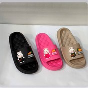 تصویر صندل لژدار زنانه - سبز / 41 