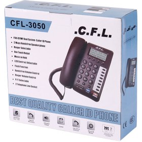 تصویر گوشی تلفن سی.اف.ال مدل CFL-3050 ا C.F.L CFL-3050 Phone C.F.L CFL-3050 Phone