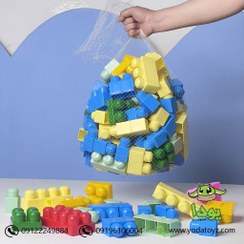 تصویر لگو ساختنی ۴۰۰ قطعه ای مناسب خردسال و کودک 
