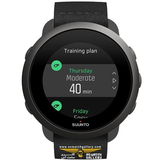 Suunto 3 fitness 2025 black wrist hr