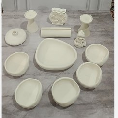 تصویر هفت سین ساتیا ظرف گود دفرمه 