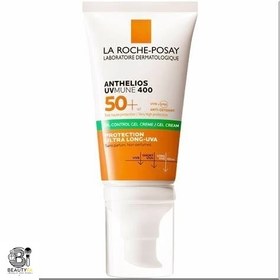 تصویر ژل کرم ضد آفتاب بدون عطر اویل کنترل SPF 50 لاروش پوزای 