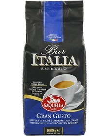 تصویر دانه قهوه گرن گوستو ساکوئلا ایتالیا Saquella Gran Gusto Italia Coffee Beans 