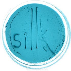 تصویر رنگ گریم صورت آبی مدل Silk 