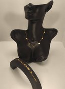 تصویر نیم ست رزگلد Rose gold half set