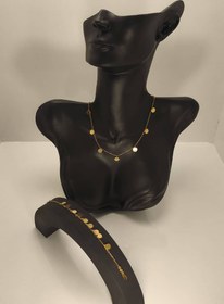 تصویر نیم ست رزگلد Rose gold half set