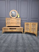 تصویر ست آینه و کنسول و میز تلویزیون و جا کفشی 