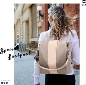 تصویر TcIFE Backpack Purse for Women Fashion School Purse and Hangbags Shoulder Bags Nylon Anti-theft Rucksack - ارسال 15 الی 20 روز کاری 