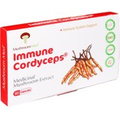 تصویر کپسول ایمیون کوردیسپس ماشروم مد Mushroom med Immune Cordyceps