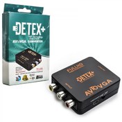 تصویر تبدیل تصویر AV به VGA دیتکس پلاس 