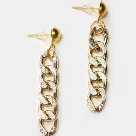 تصویر گوشواره طرح زنجیر مدل ChainL 