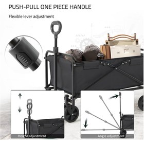 تصویر چرخ دستی کمپینگ تاشو توبیز مدل SUF130 