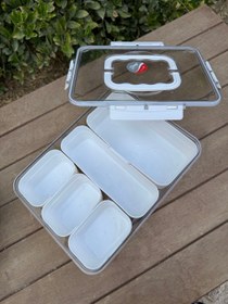 تصویر نظم دهنده یخچال و تنقلات درب چفتی 