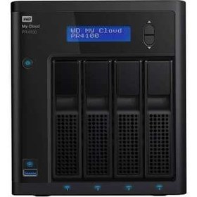 تصویر ذخیره ساز تحت شبکه وسترن دیجیتال مدل WD My Cloud PR4100 WDBNFA0080KBK 4-Bay 