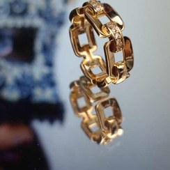 تصویر انگشتر زنانه استیل رولکس ژوپینگ نگین اتمی xuping کد58-1011 ا Ring Women's Atomic Jewelry Ring Women's Atomic Jewelry