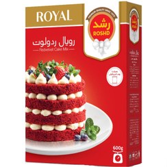 تصویر پودر کیک ردولوت رشد - 600 گرم Roshd Red Velvet Cake Powder 600gr