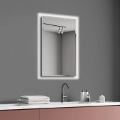 تصویر آینه بک لایت سرویس بهداشتی دلفین مدل N-T-706 