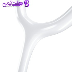 تصویر گوشی پزشکی MDF 777 سفید استیل 