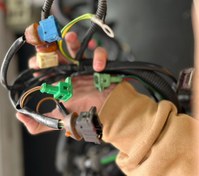 تصویر دسته سیم موتور پژو 405 ساژم سوزن تپل ایساکو 