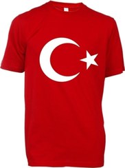 تصویر تیشرت پرچم ترکیه Turkish flag t-shirt