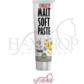 تصویر خمیرمالت رداسپرینگ بدون طعم به همراه مولتی ویتامین حجم 100گرم Redspring Malt soft paste classic 