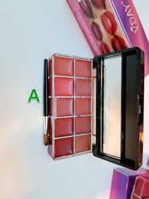 تصویر پالت رژلب اقتصادی ۱۲ عددی ویدی 