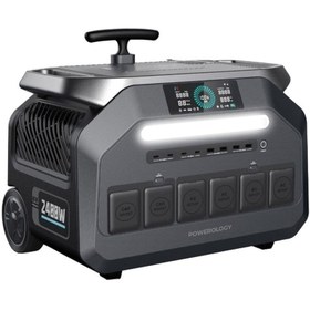 تصویر Powerology Solar Input Portable Generator 