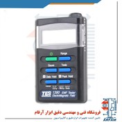 تصویر گوس مترتک محوره تسلا متر مدل TES-1390 Gauss meter EMF TESTER TES-1390