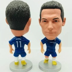 تصویر اکشن فیگور فوتبالی پدرو چلسی برند ساکروی soccerwefigures Pedro