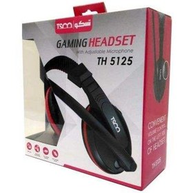تصویر هدست گیمینگ تسکو مدل TH 5125 ا TSCO TH 5125 Gaming Headset TSCO TH 5125 Gaming Headset