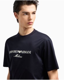 تصویر تیشرت مردانه آرمانی Emporio Armani اورجینال EM001033 AF10017 