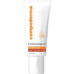 تصویر کرم ضد آفتاب SPF50 پوست خشک کامپودرما حجم 40 میلی لیتر Compoderma Spf50 Sunscreen Cream For Dry Skin 40 ml