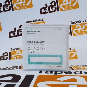 تصویر دیتا کارتریج HP مدل LTO6 C7976A HP LTO-6 Ultrium 6.25TB RW Data Tape C7976A