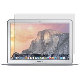 تصویر گلس لپ تاپ اپل MacBook Air 13 inch 2017 مدل نانو هیدروژل شفاف برند راک اسپیس کد XL 