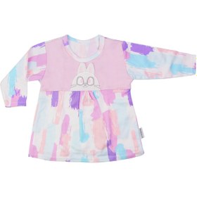 تصویر بلوز آستین بلند نوزاد دخترانه طرح رنگین کمان به آوران Behavaran Rainbow Behavaran Rainbow Baby Girl Long Sleeve Shirt