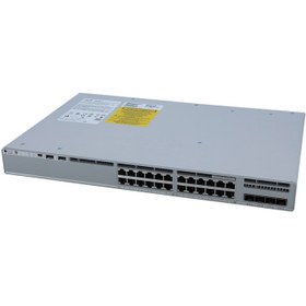 تصویر سوئیچ شبکه سیسکو 24 پورت C9200L-24P-4G-E Cisco C9200L-24P-4G-E 24Port Network Switch