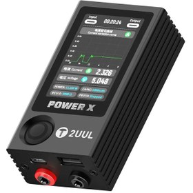 تصویر آمپر سنج و ولتاژ سنج شارژ و پاور حرفه ای 2UUL Power X PW11 