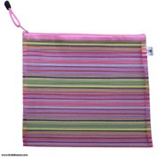 تصویر پوشه زیپ دار توری سایز A4 