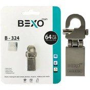 تصویر فلش مموری بکسو مدل B-324 ظرفیت 64 گیگابایت Bexo B-324 Flash Memory 64GB