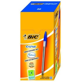 تصویر خودکار بیک مدل Cristal Medium بسته 50 عددی - آبی 