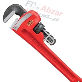 تصویر آچار شلاقی 10 اینچ ریجید RIDGID آمریکا Ridgid Heavy Duty 10 Pipe Wrench