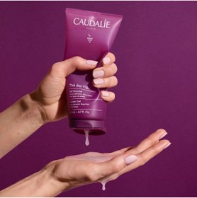 تصویر Caudalie ژل شوینده بدن Thé des Vignes رایحه دلپذیر گلدار 200میل 