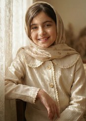 تصویر شومیز لینن ژاکارد نوجوان 